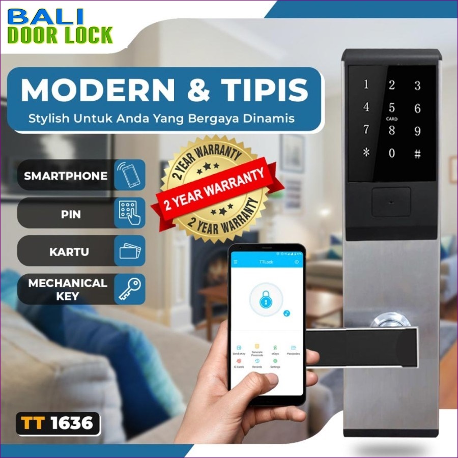Smart Door Lock untuk Kantor di Bali