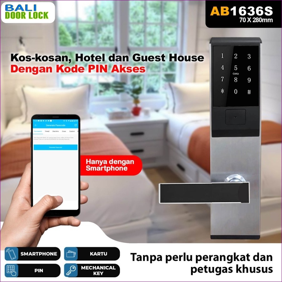 jasa pemasangan Hotel Door Lock di bali